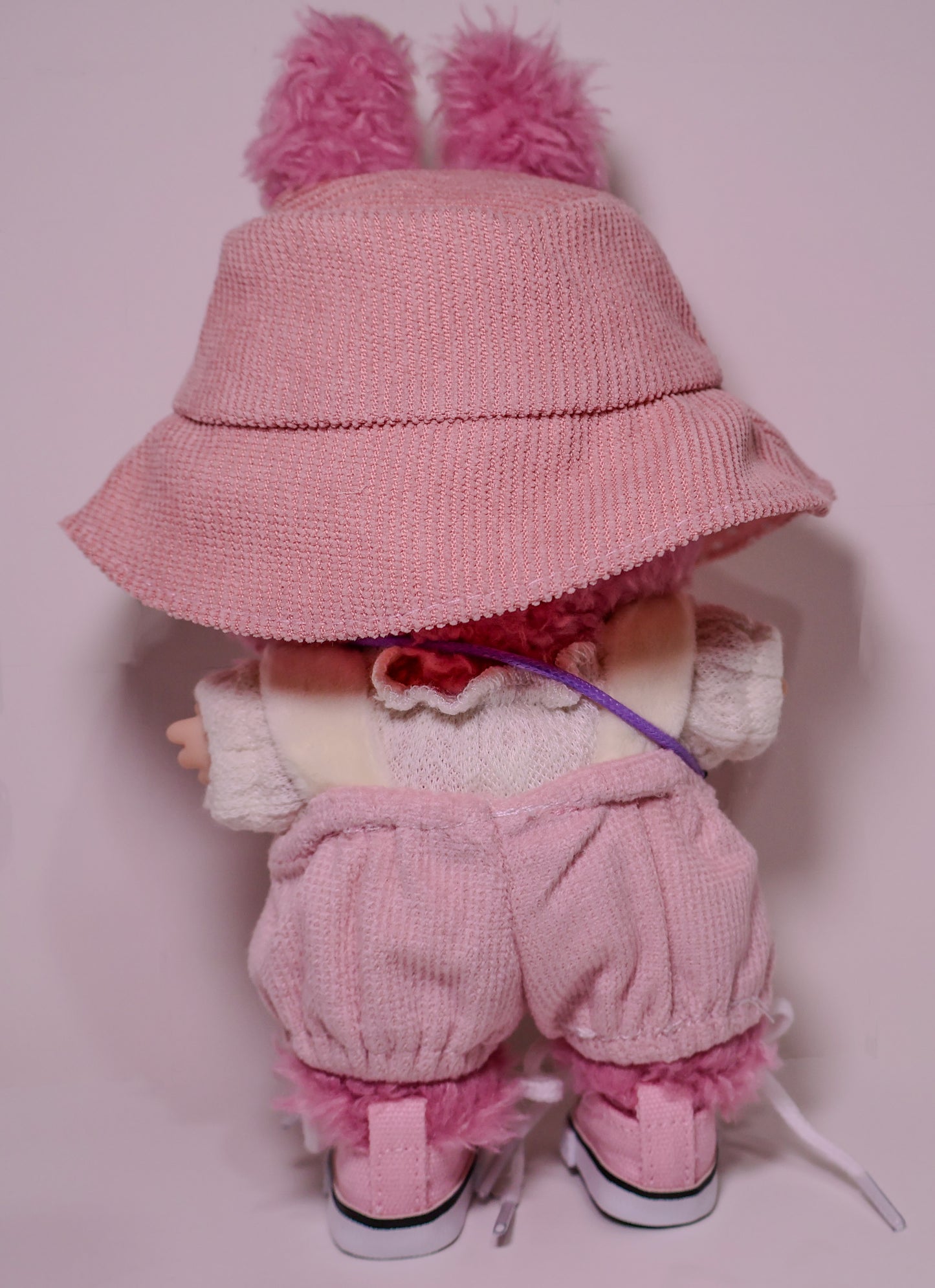 Pastel Pink Explorer – Hat & Knit Outfit Collectible