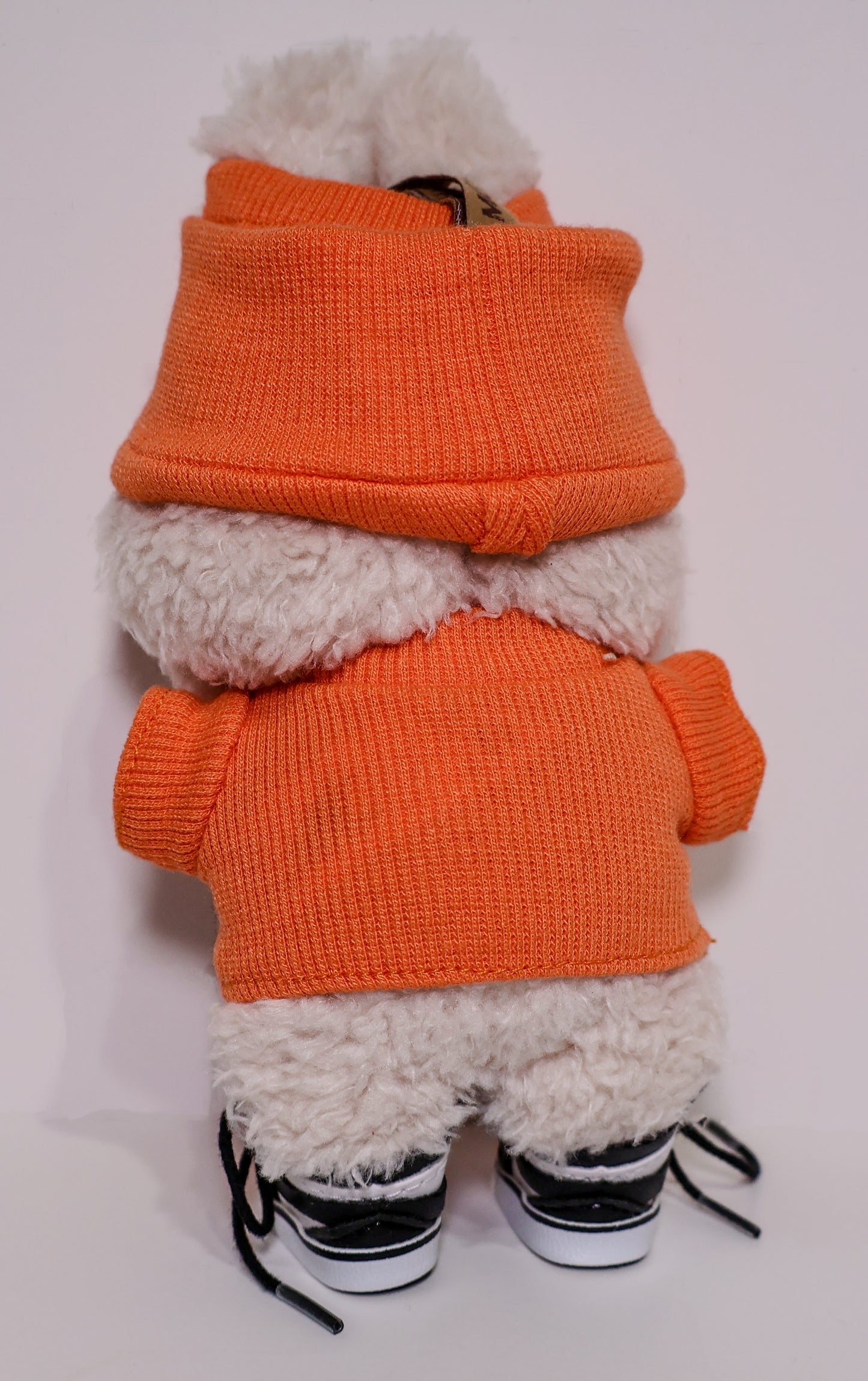 Orange Luxury Knit Outfit Set – Bold Fashion Style for Labubu