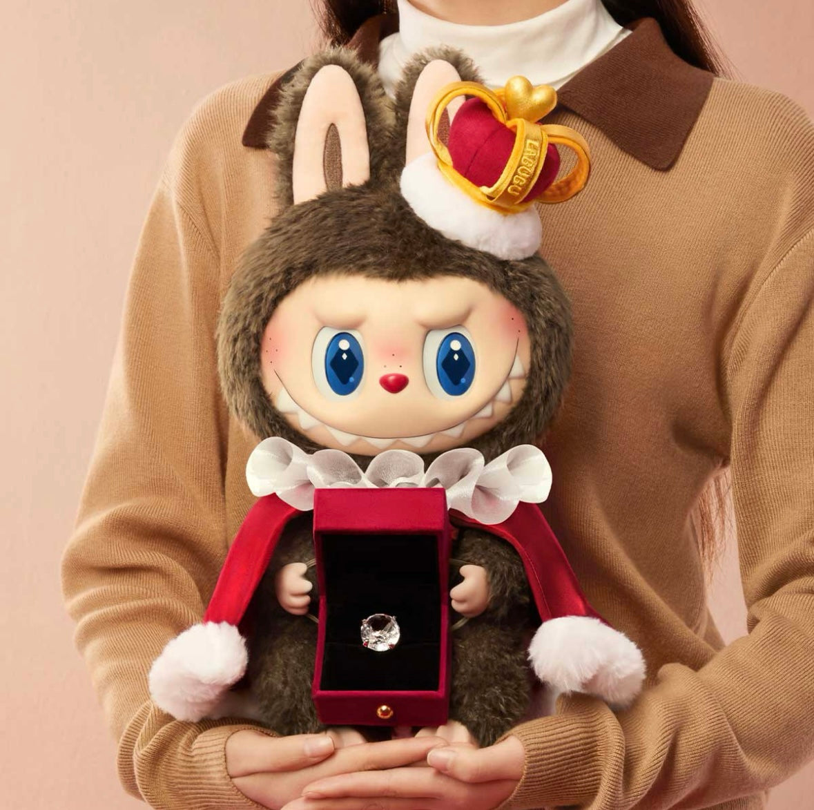 Authentic Labubu Popmart – Checkmate King Collectible Figure