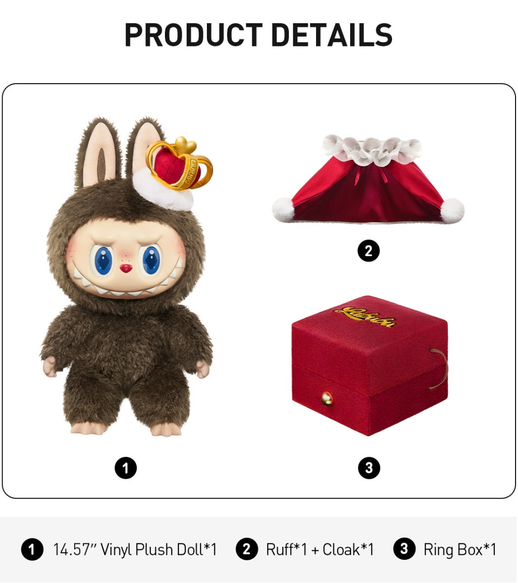 Authentic Labubu Popmart – Checkmate King Collectible Figure