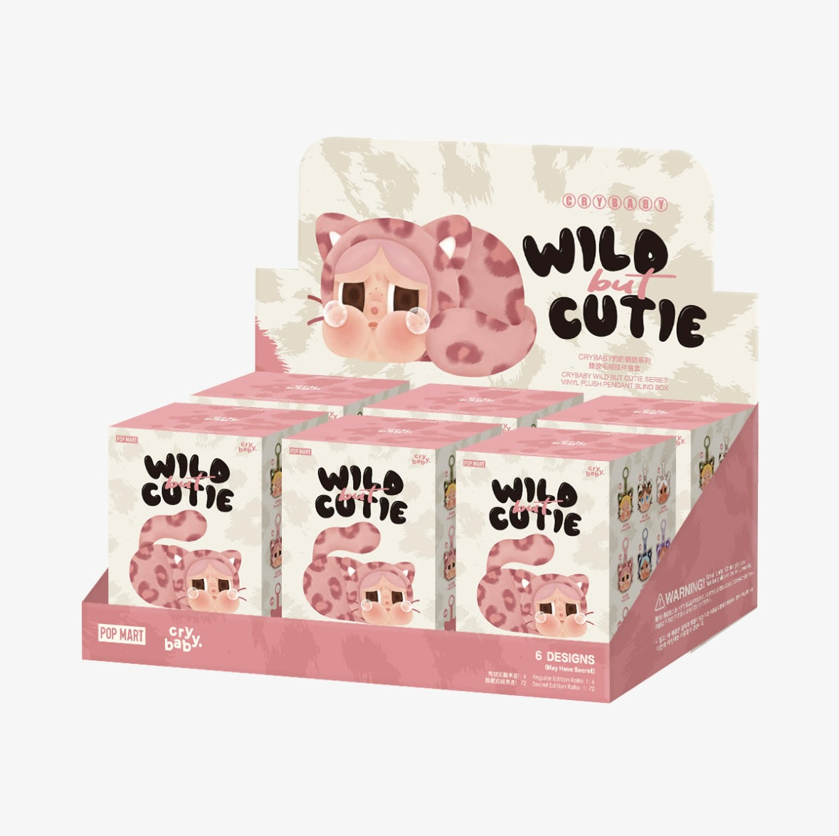 Authentic Popmart CryBaby Wild but Cutie Blind Box – Sealed Mystery Collectible
