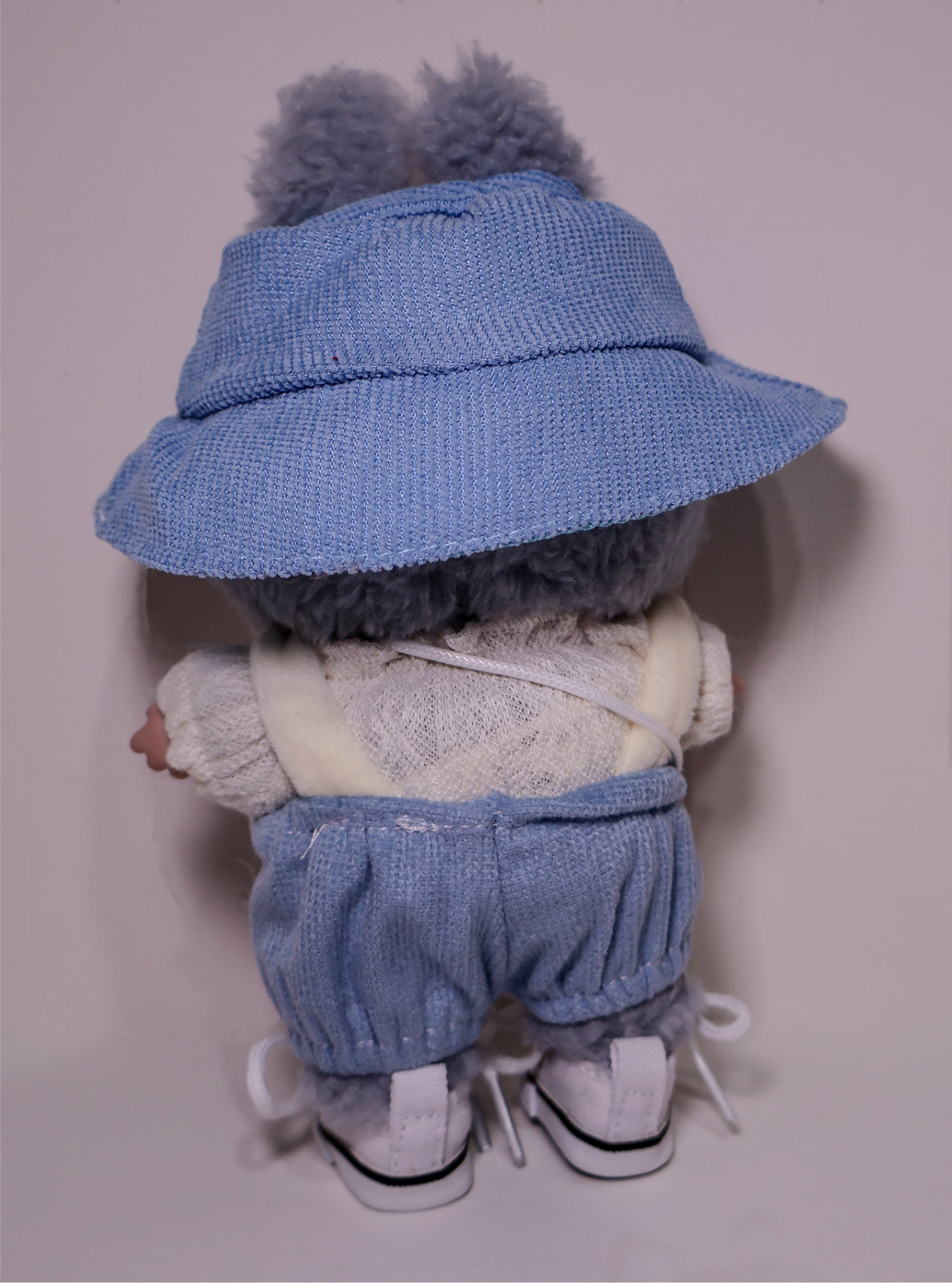 Pastel Blue Explorer – Hat & Knit Outfit Collectible