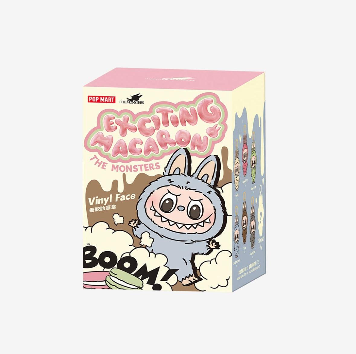 Authentic Labubu Popmart – Exciting Macaron Series (Green Grape) Sealed Blind Box