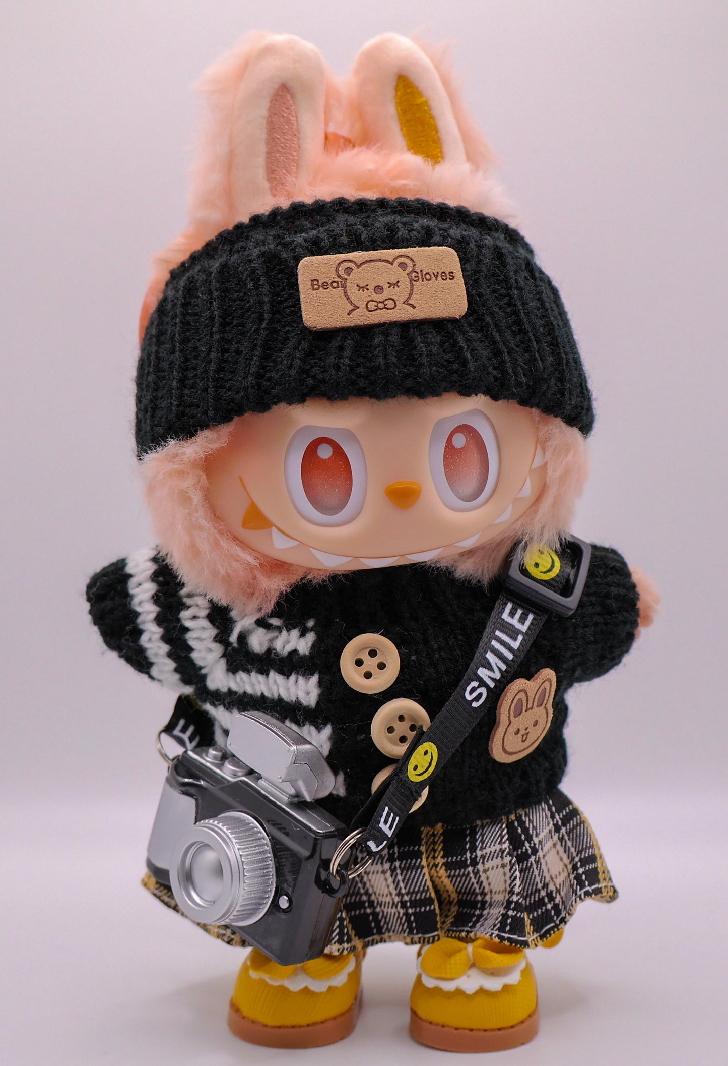 Cute Doll Outfit Set with Camera
